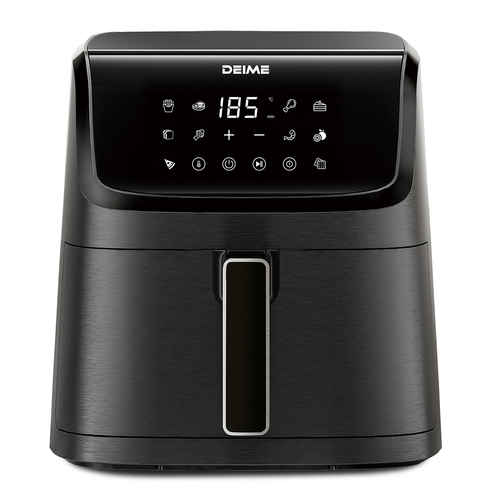 Airfryer 7 L 1800 W 10 Programmes Écran Tactile – Noir
