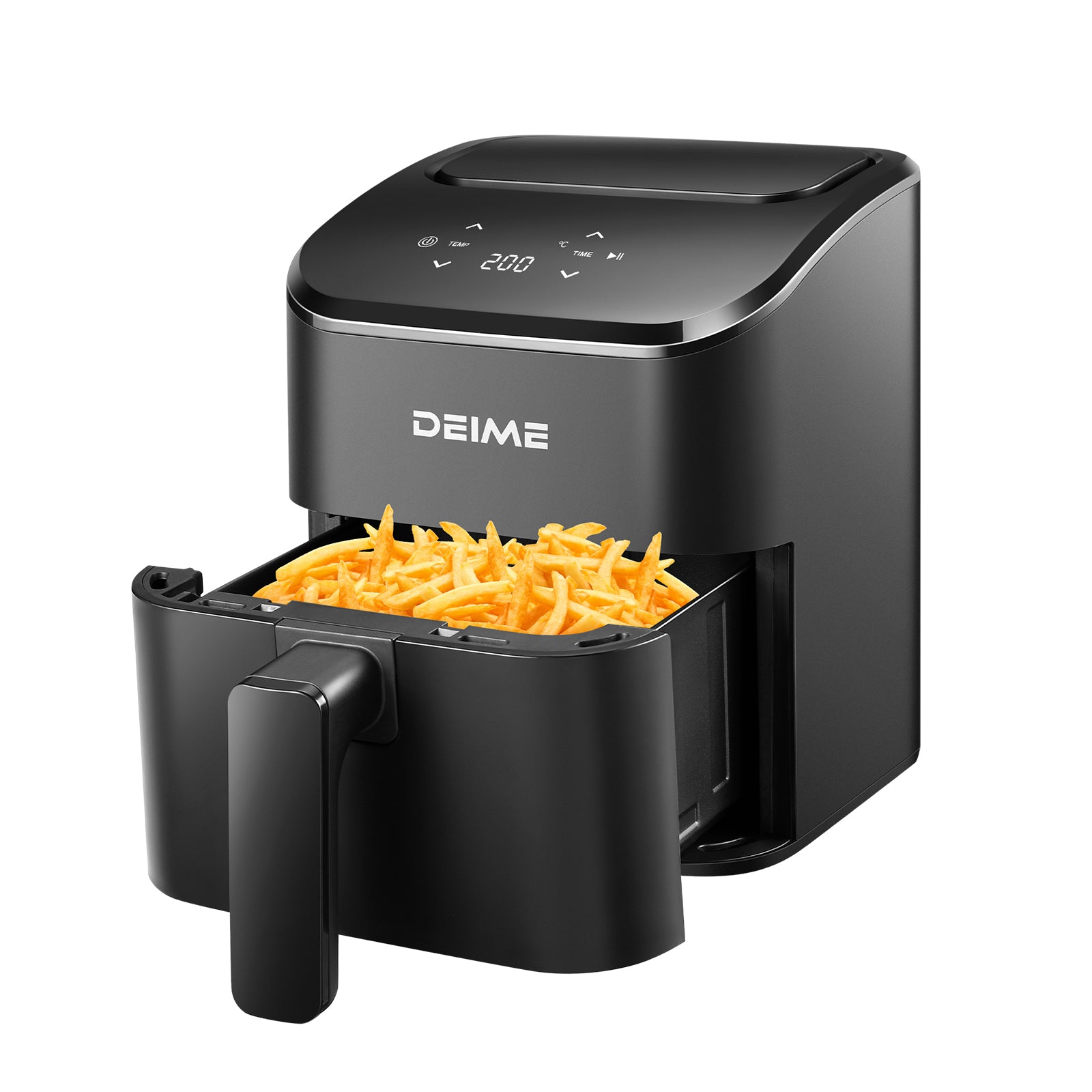 Airfryer 2,5 L 1000 W Écran Tactile Cuisson 360° – Noir