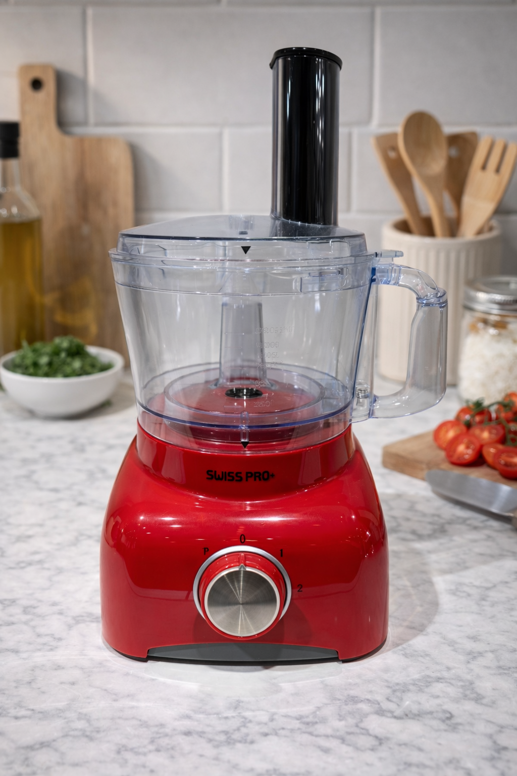 Robot Multifonction SWISS PRO+ 800W – 2 Vitesses + Pulse