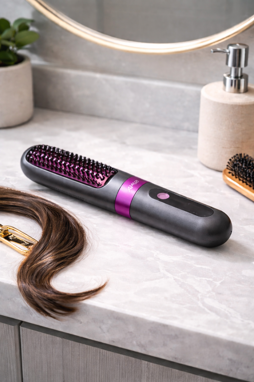 Brosse Lissante Chauffante