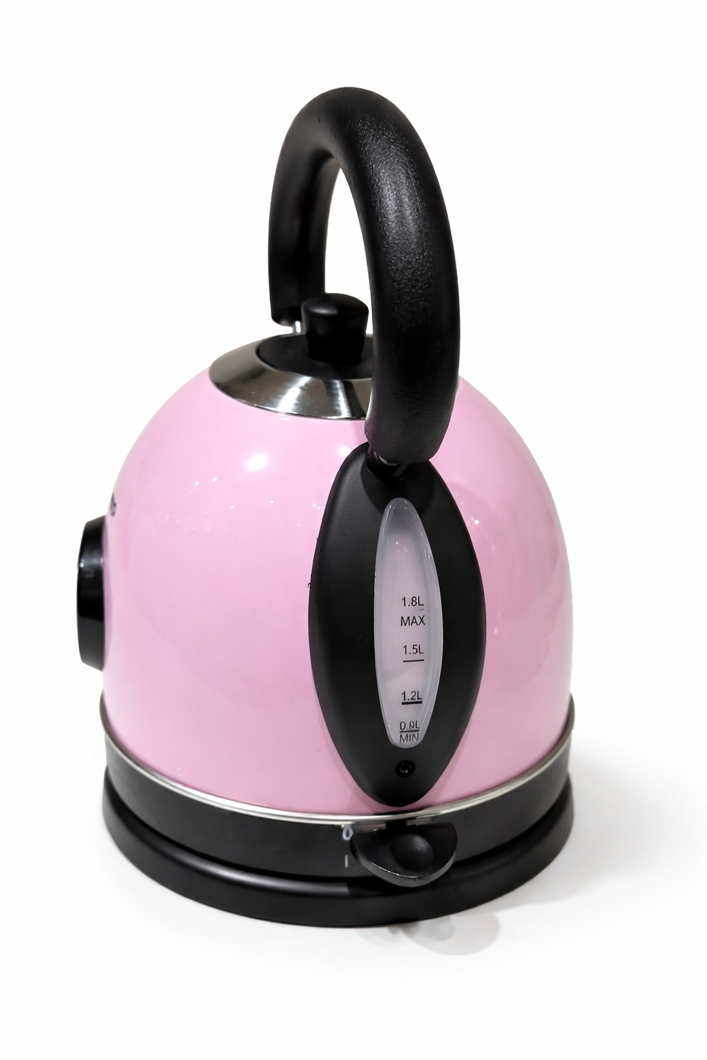 Bouilloire Rétro Rose 1,8L – Thermomètre Intégré – Style Vintage Chic