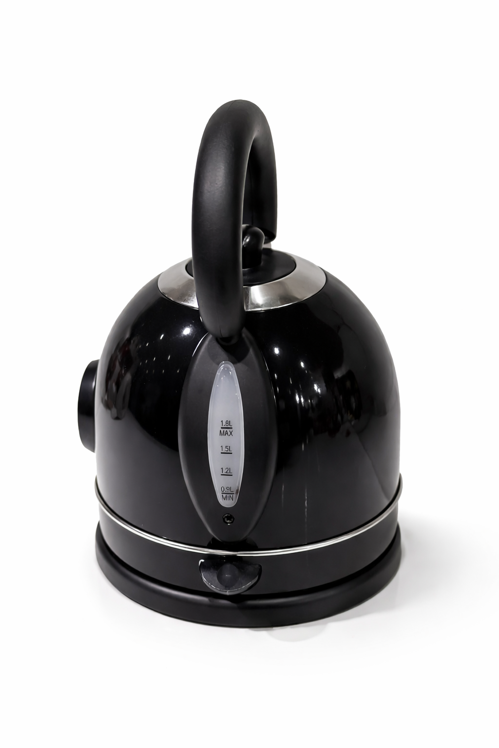 Bouilloire Rétro Noire 1,8L – Thermomètre Intégré – Design Vintage Élégant